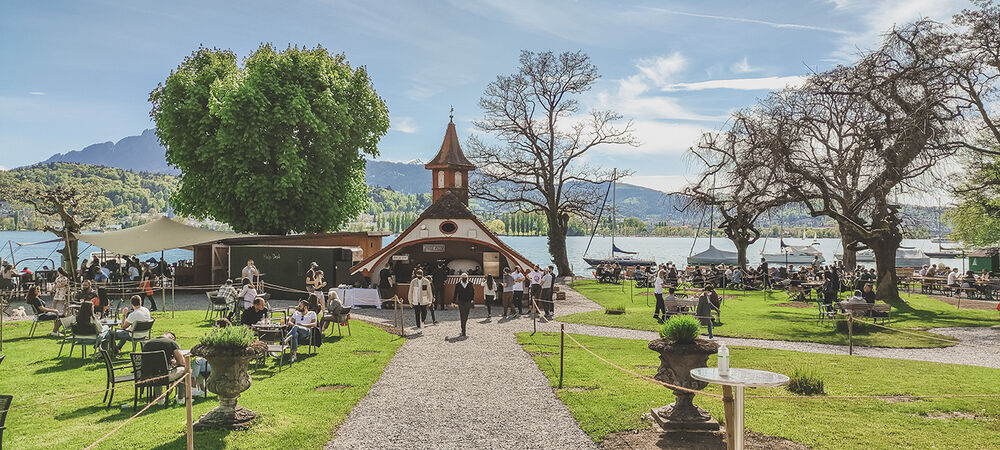 Sunset Bar im Hotel Seeburg